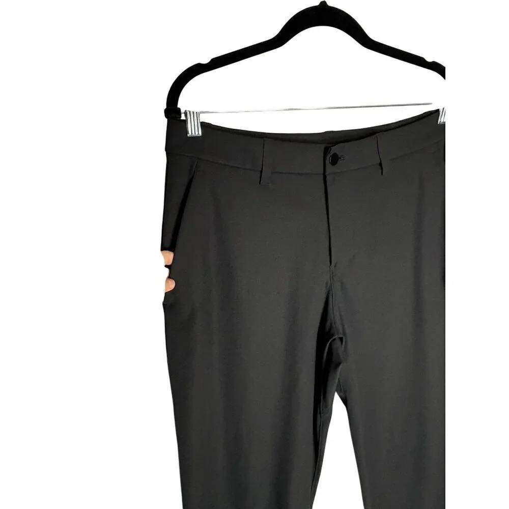 Lululemon 2023 ABC Relaxed-Fit Trouser Warpstreme Black-waist 32